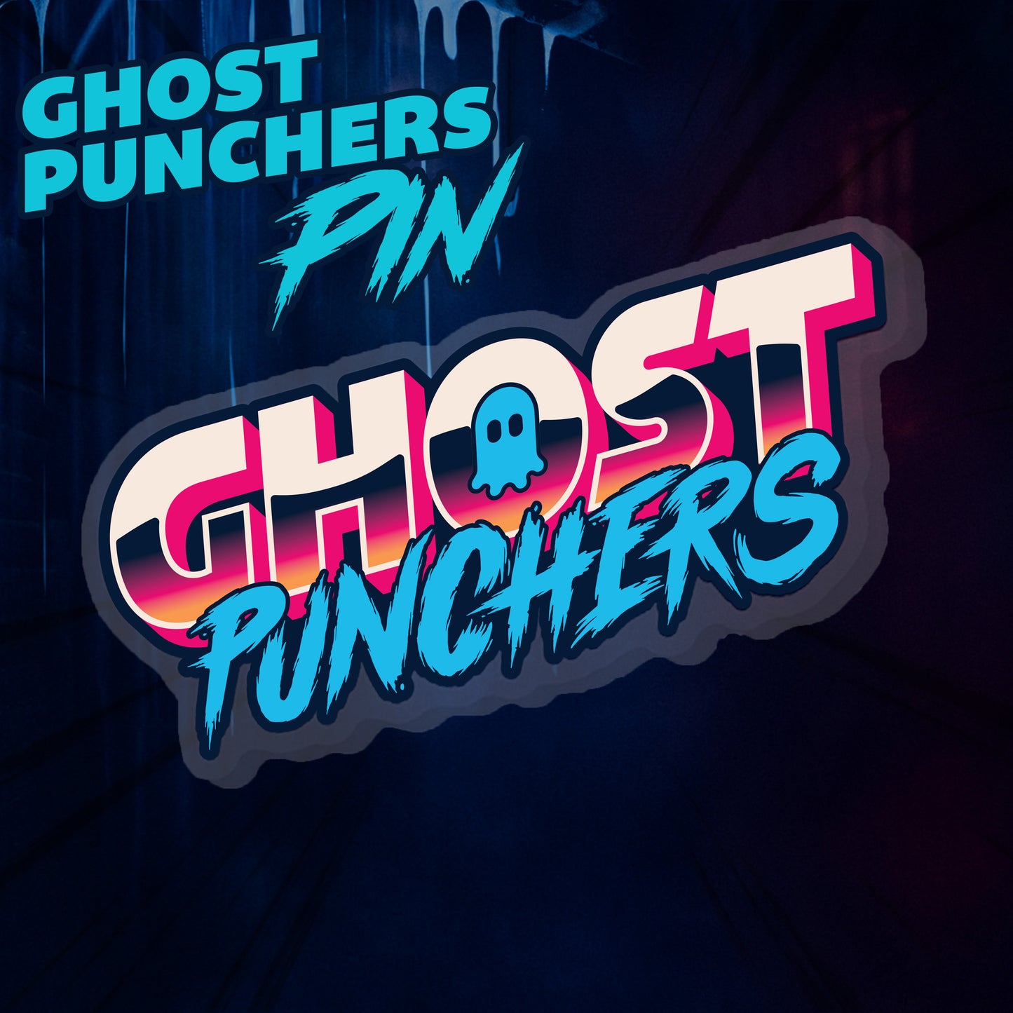 Ghost Punchers Pin