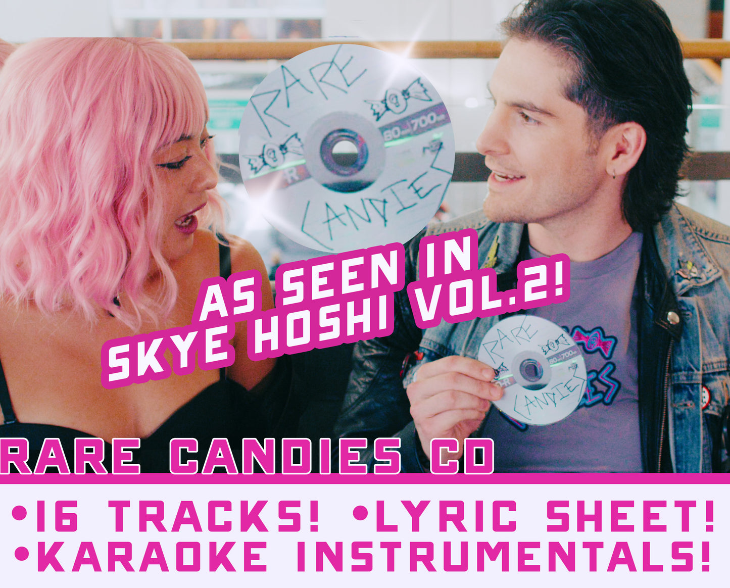 Rare Candies CD 💿 🍬 +Digital Copy